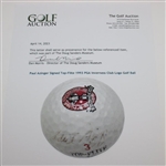 Paul Azinger Signed Top-Flite 1993 PGA Inverness Club Logo Golf Ball JSA ALOA