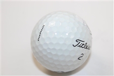 Jordan Spieth Signed Titleist Golf Ball JSA #AJ28257