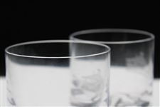 Pair of Augusta National Golf Club Clubhouse Rocks Glasses