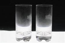 Pair of Augusta National Golf Club Clubhouse Drinking Glasses