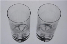 Pair of Augusta National Golf Club Clubhouse Drinking Glasses