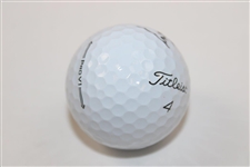 Kurt Kitayama Signed Titleist Golf Ball JSA ALOA