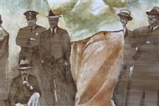Original Oil on Linen Walter Hagen 'The Haig' Painting by Artist Robert Fletcher - Framed