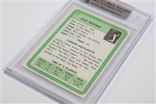 Jack Nicklaus Signed 1981 Donruss Card Beckett Slabbed #00012169059