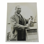 1929 Walter Hagen British Open Press Photo