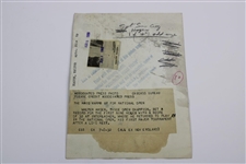 1930 Walter Hagen US Open Press Photo