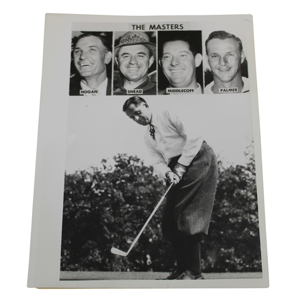 1959 Bobby Jones Putting At 1936 Masters and Past Champions Wire Photo