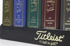 Titleist Tiger Woods Commemorative Golf Ball Series 1st - 7th Victories