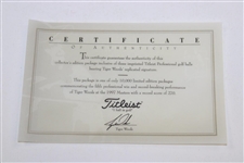 Titleist Tiger Woods Commemorative Golf Ball Series 1st - 7th Victories