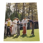 Nicklaus, Palmer & Norman Signed Masters Photo JSA ALOA