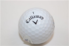 Jordan Spieth Signed Ryder Cup Logo Golf Ball PSA#AM10211