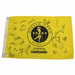 Tiger Woods and 26 Others Signed Nissan Open Flag JSA ALOA