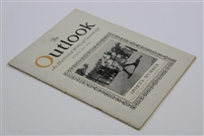 1924 'The Outlook Magazine' with Walter Hagen on Cover
