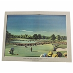 1945 Esquire, Inc. Bobby Jones Putting in 1929 US Open by Fawcett