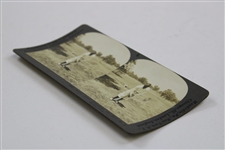 Bobby Jones 'Addressing the Ball for a Mashie Pitch' Keystone Stereoscope Photo