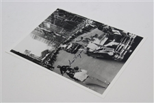 Ben Hogan Signed Photo of Him Waving In A Car During Parade JSA ALOA