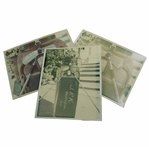 Lot Of 3 Photos Of President JFKs Golf Bag