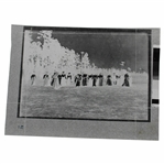Negative Of Women Playing Golf Circa 1900
