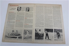 Lot Of LPGA Players Signed News Articles And Photos JSA ALOA