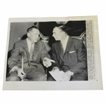 Bobby Jones And Ben Hogan At 1953 USGA Dinner Wire Photo