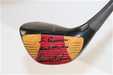 Arnold Palmer Game Used Personal Driver Gifted & Signed to Ermin Lucas JSA ALOA