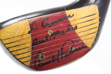 Arnold Palmer Game Used Personal Driver Gifted & Signed to Ermin Lucas JSA ALOA