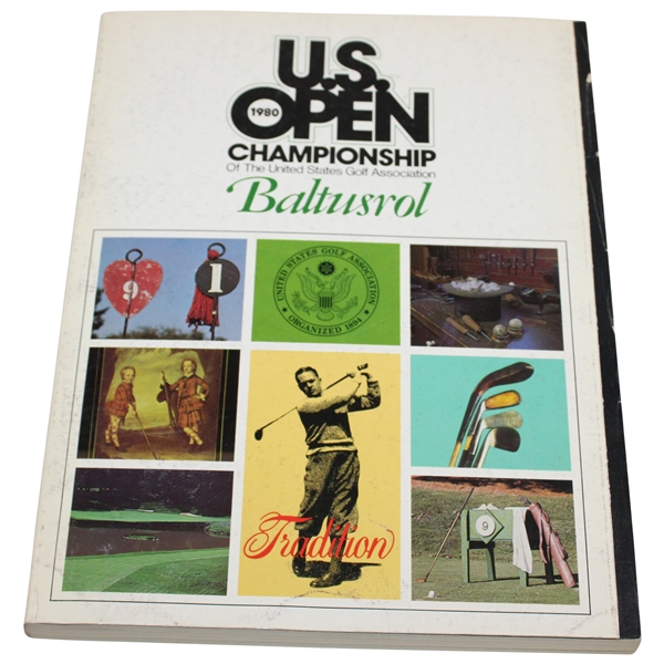 1980 US Open at Baltusrol Golf Club Official Program