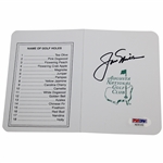 Jack Nicklaus Signed Augusta National Scorecard PSA #AE91310