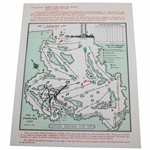 Jack Nicklaus Signed 1986 Masters Pairing Sheet JSA ALOA