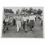 Bobby Jones, Craig Wood & Ed Dudley 1942 Hale America Open Wire Photo