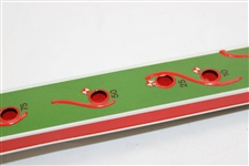 Vintage Lithographed Golf Game From West Germany.  Golfer Hitting The Ball.