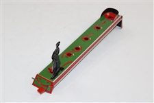 Vintage Lithographed Golf Game From West Germany.  Golfer Hitting The Ball.