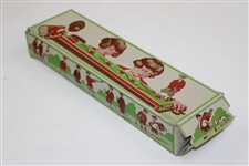 Vintage Lithographed Golf Game From West Germany.  Golfer Hitting The Ball.