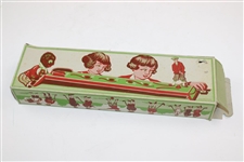 Vintage Lithographed Golf Game From West Germany.  Golfer Hitting The Ball.