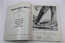 Ben Hogan Signed 1951 US Open at Oakland Hills CC Program w/Pairing Sheet JSA ALOA