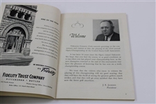 1953 US Open at Oakmont Country Club Official Program - Ben Hogan Winner
