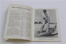 1953 US Open at Oakmont Country Club Official Program - Ben Hogan Winner