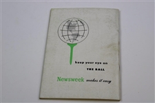 1953 US Open at Oakmont Country Club Official Program - Ben Hogan Winner