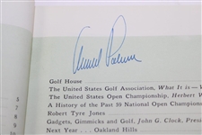Arnold Palmer Signed 1960 US Open at Cherry Hills Official Program JSA ALOA
