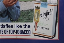 c.1958 Chesterfield Cigarettes Golf Print Ad Featuring 1957 Us Open Champion Dick Mayer - Framed