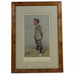 1903 Original Horace Harold Hilton Vanity Fair Print - Framed