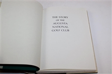1976 'The Story of Augusta National' 1st Ed Book by Clifford Roberts