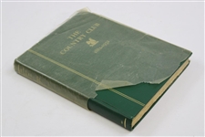 1932 'The Country Club 1882-1932' 1st Edition Book by Frederic Curtiss & John Heard