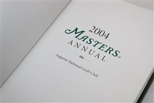 1978 (First Forty Years), 1995, 2000 & 2004 Masters Tournament Green Annual Books