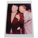 Arnold Palmer Signed Photograph with Desi Arnaz JSA ALOA