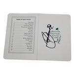 Seve Ballesteros Signed Augusta National Scorecard JSA ALOA