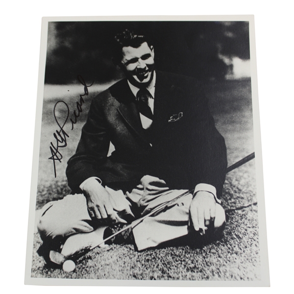 Henry Picard Signed Black & White Photo JSA ALOA