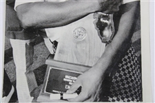 Lee Elder Holding The Monsanto Open Trophy 1974 Photo