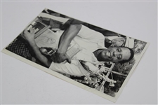 Lee Elder Holding The Monsanto Open Trophy 1974 Photo