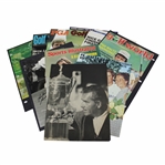 Boros, Love III, Sutton, Player & Six (6) others Signed Magazine Covers JSA ALOA